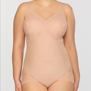 SPANX Bodysuit Nude Lace Shapewear